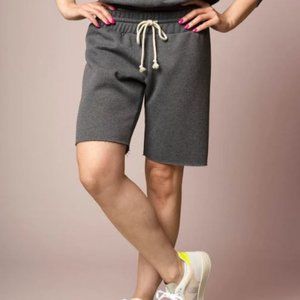NWT EMILY HSU DESIGNS CHILL OUT SHORT CHARCOAL